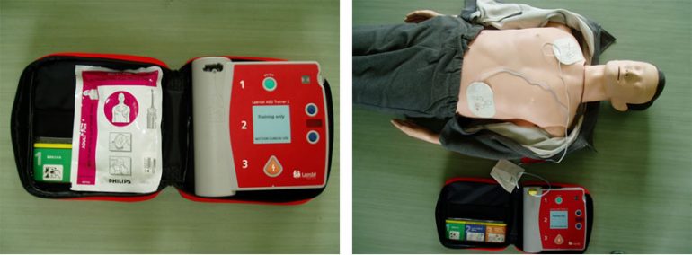 AED(自動体外式除細動器)の導入